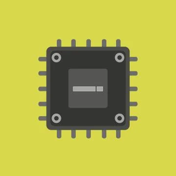 Mother Board Illustrazione stock