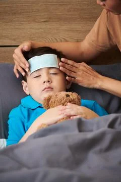 Mother Changing Cooling Patch Foto stock