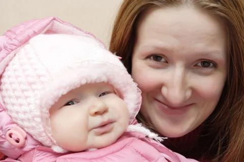 Mother with a child Stock Photos