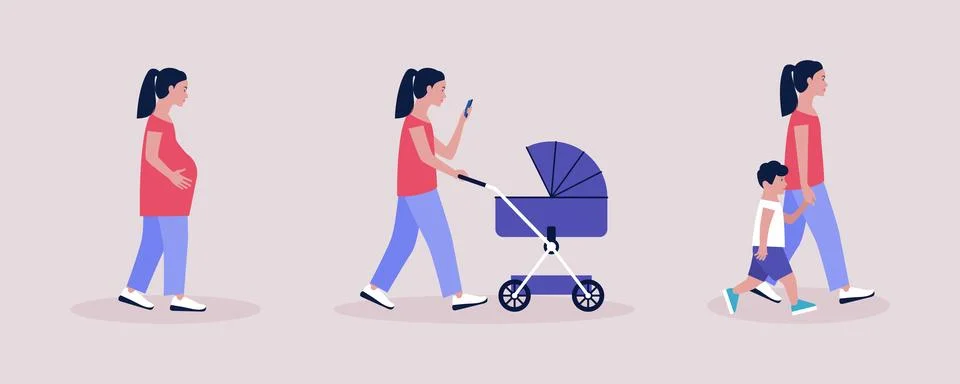 Mother concept Stock Illustration