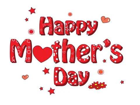 Mother day Stock Illustration