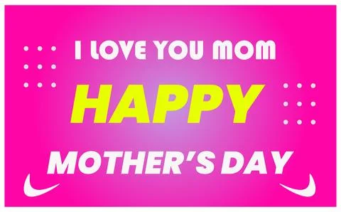 Mother day Stock Illustration