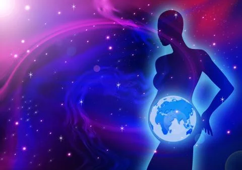 The Mother Earth Stock Illustration