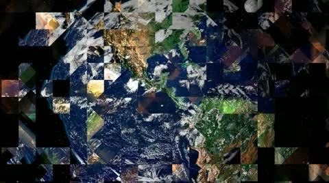Mother Earth. Splinters. Stock Footage 11071029