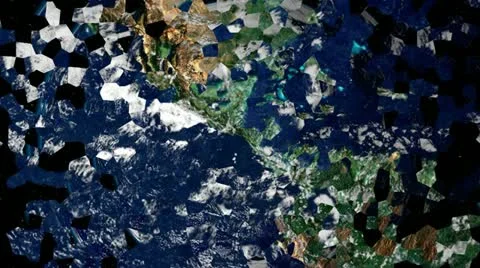 Mother Earth. Splinters. Stock Footage 11072022