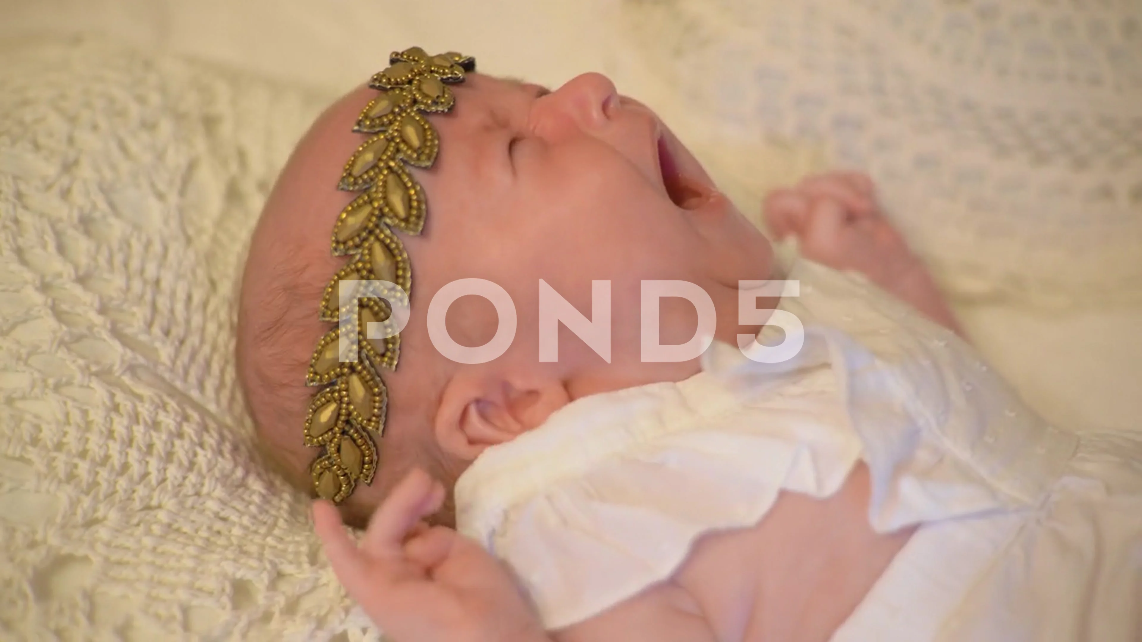 Mother Giving Pacifier To Baby Girl Stock Video Pond5