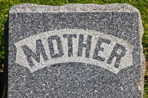 Mother headstone Stock Photos
