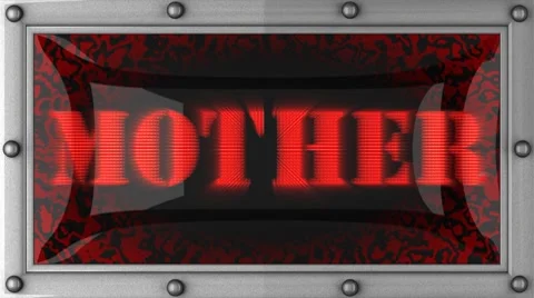 Mother on led Stock Footage 8750665