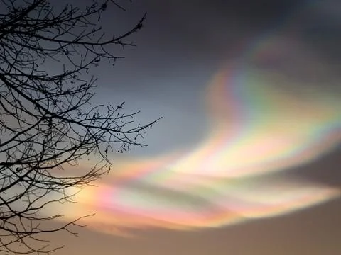 Mother-Of-Pearl Clouds 1 Stock Photos