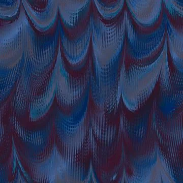 Mother of Pearl metallic wavy pattern. Iridescent texture silver gold folds Stock Illustration