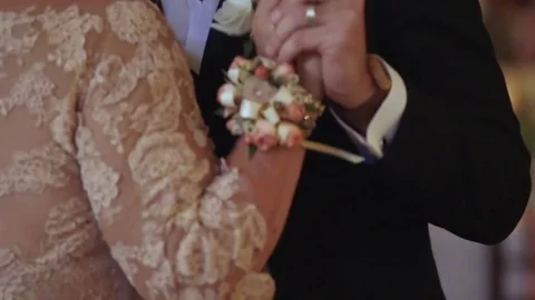 Mother Son Dance, Hands Stock Footage 73836822