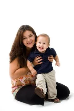 Mother &amp; Son Stock Photos