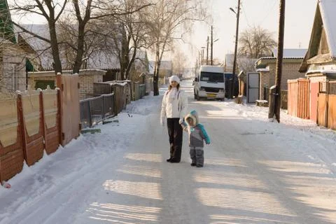 Mother with son Stock Photos