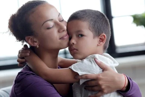 Mother with son Stock Photos