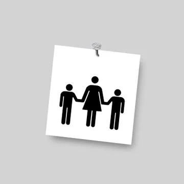Mother symbol Stock Illustration