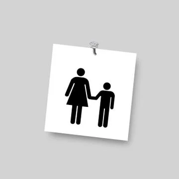 Mother symbol Stock Illustration