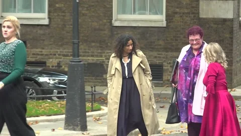 Mother whose sons were killed by their father meets Prime Minister ahead of chi Stock Footage 319592013