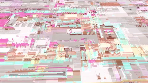 Motherboard With Cpu And Other Elements. Technology Background Stock Footage 116059430