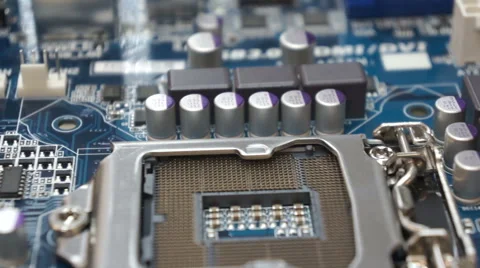 Motherboard Slide Stock Footage 47514133