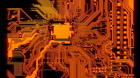Motherboard - Technology Background Animation (HD) Stock-Footage 45903334