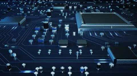 Motherboard Technology Stock Footage 52998962