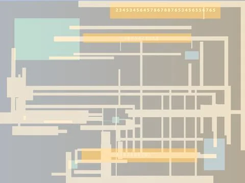 , motherboard theme Stockillustratie