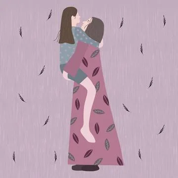 Motherhood 스톡 일러스트