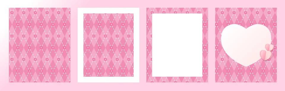 Mothers Day elegant pattern background set 2026 Stock Illustration