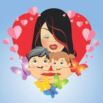 Mother's Day, Ilustração Stock