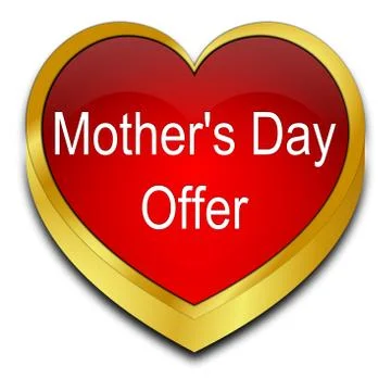 Mother's Day offer Stock Illustration