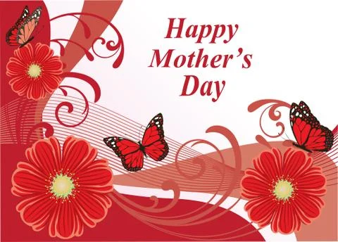 Mother's day vector Stock Illustration