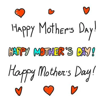 MothersDay1 Stock Illustration