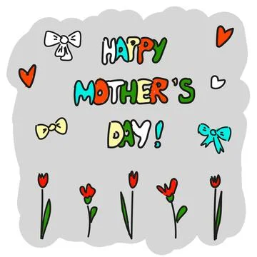 MothersDay2 Stock Illustration