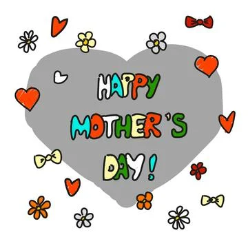 MothersDay5 Stock Illustration