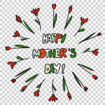 MothersDay6 Stock Illustration