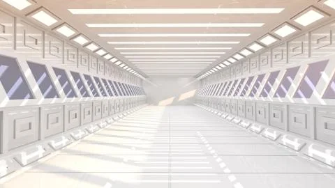 Mothership interior Stock Illustration