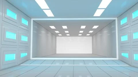 Mothership interior Stock Illustration