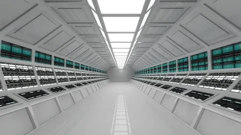 Mothership interior Stock-Illustration