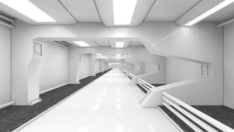 Mothership interior Stock Illustration