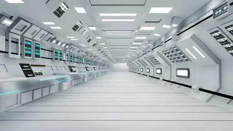 Mothership interior Stock Illustration