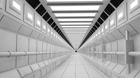 Mothership interior Stock Illustration