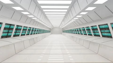Mothership interior Stock Illustration