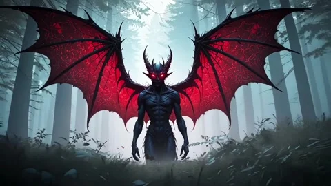The Mothman is a cryptid believed to inhabit the Point Pleasant area 스톡 동영상 301994763