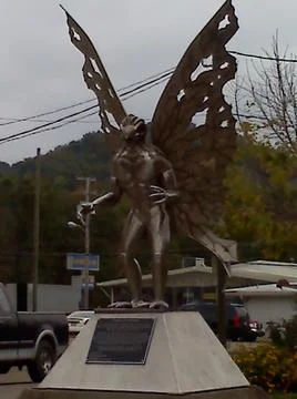 MOTHMAN 스톡 사진