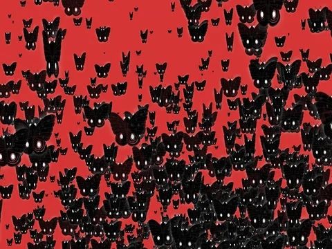 Moths flying Stock Footage 78556927