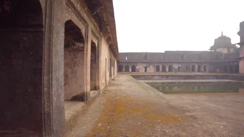 Moti Mahal mandla Stock Footage 204779474
