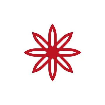 Motif for angular decor, Catchy, simple to use, shape icon Stock Illustration