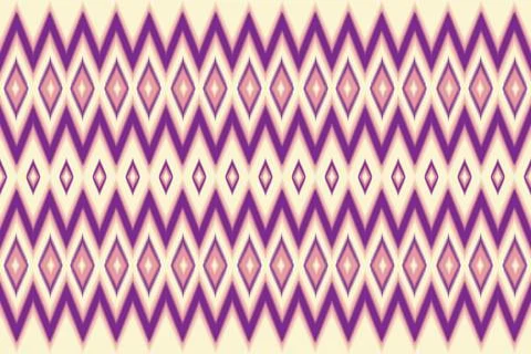 Motif ikat pattern Stock Illustration