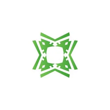 Motif logo simple angular logo can be used for textilemodern corporate, abstract Stock Illustration