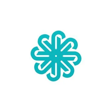 Motif logo simple angular logo can be used for textilemodern corporate, abstract Stock Illustration